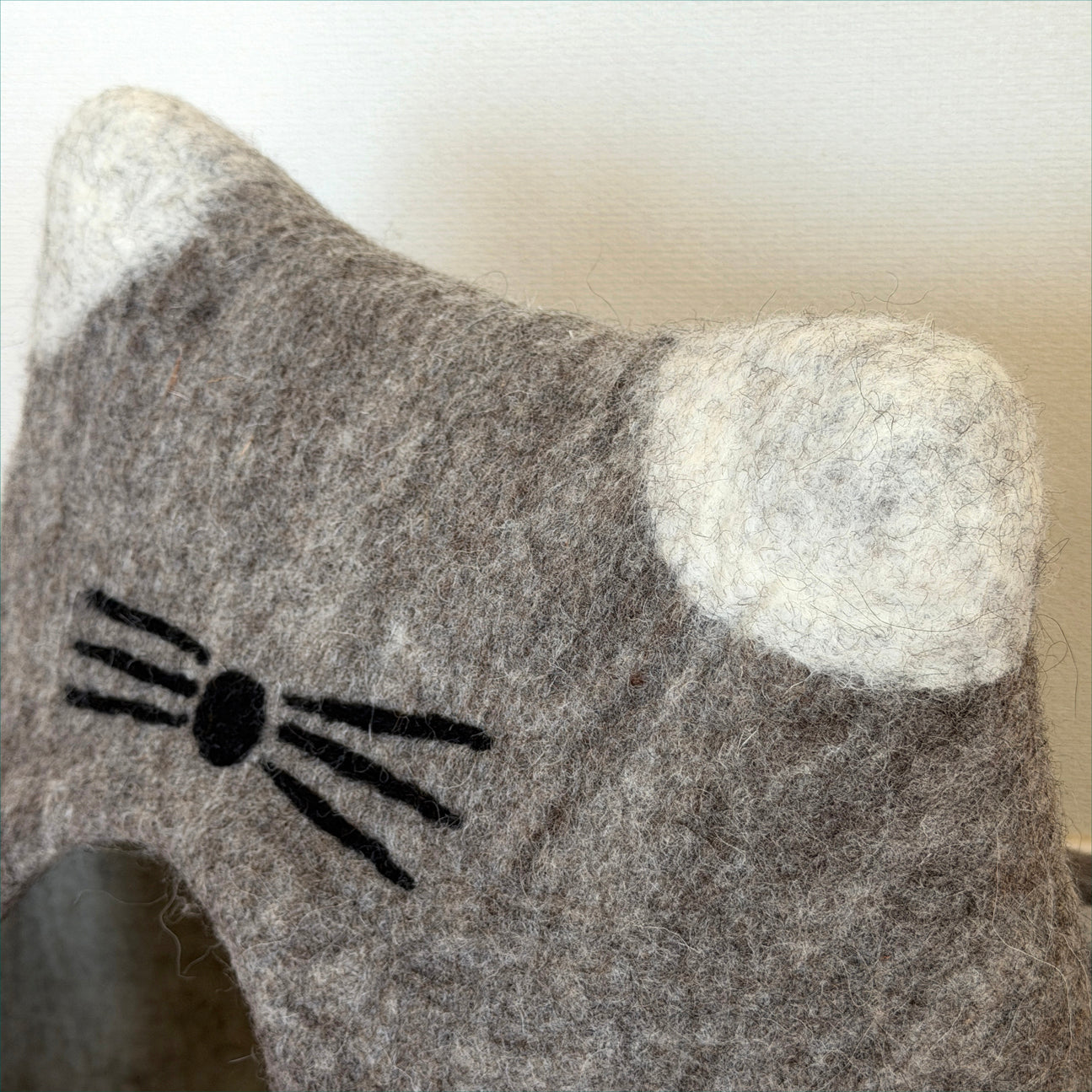 《New》グレージュねこのウーリーちぐら