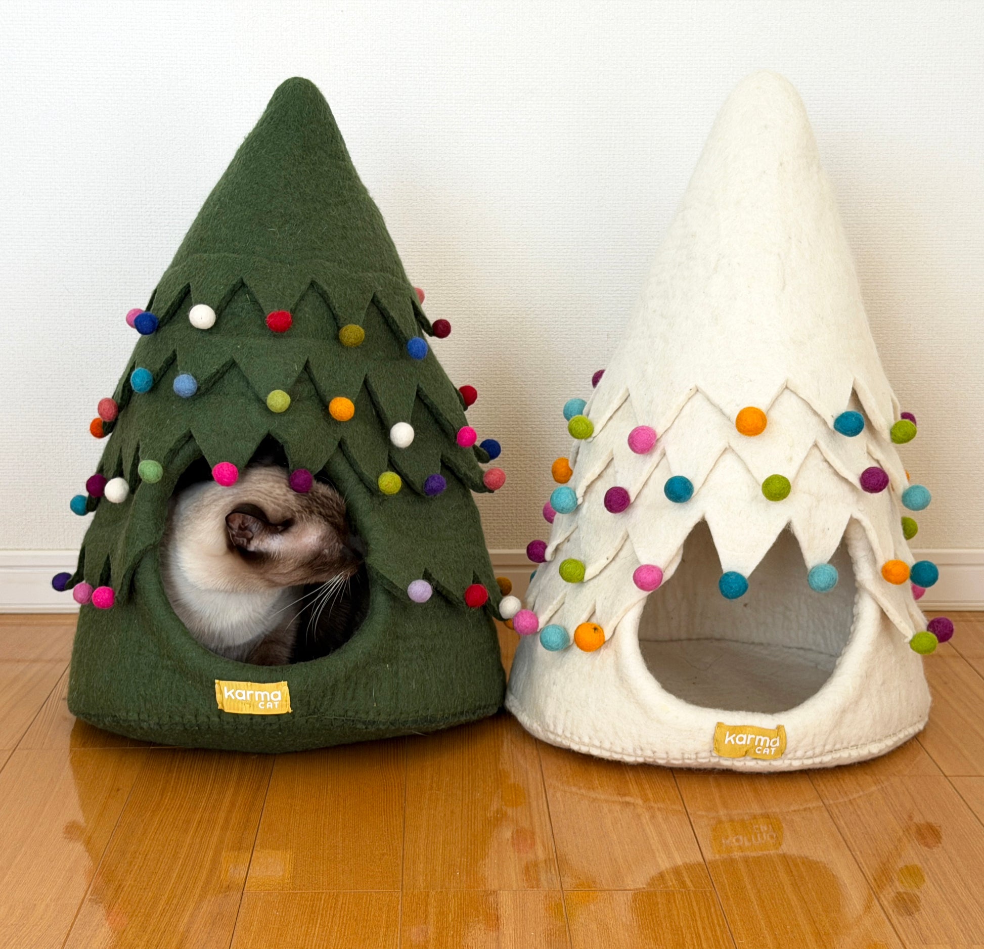 グリーンのツリーもあります