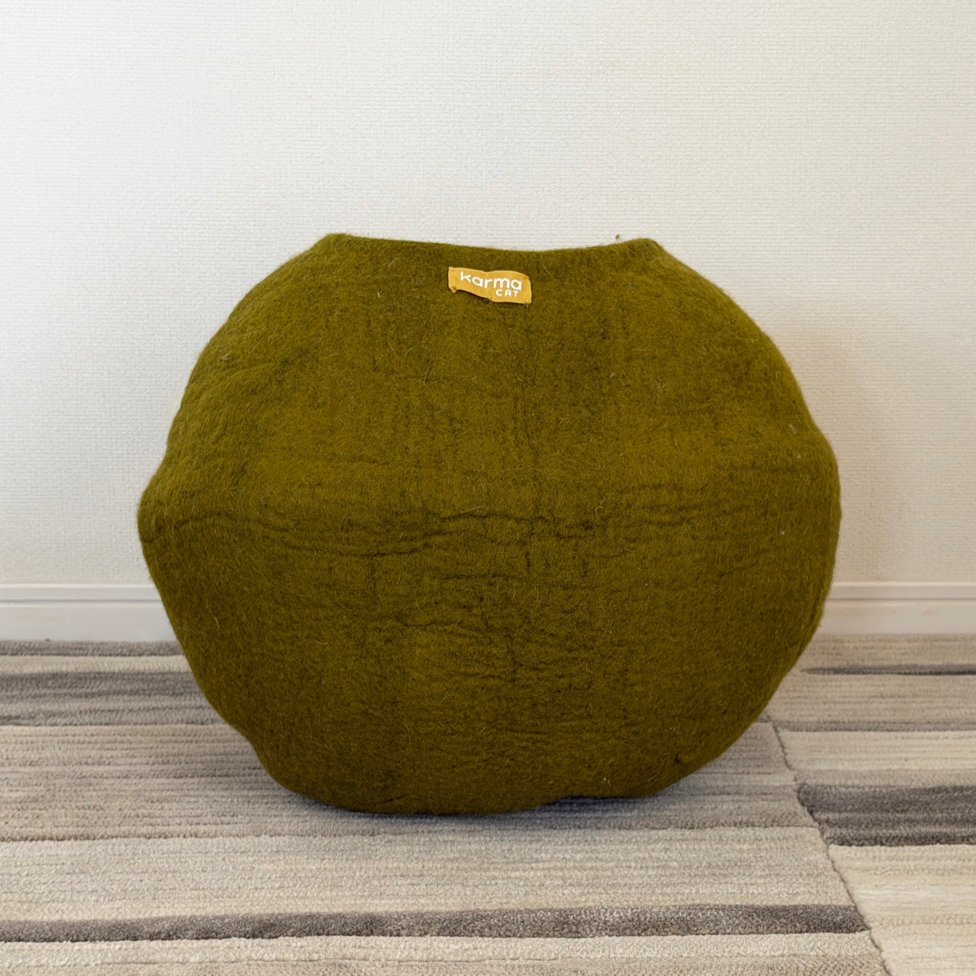 底面も含め、1枚のフェルトでサボテンの形が作られています