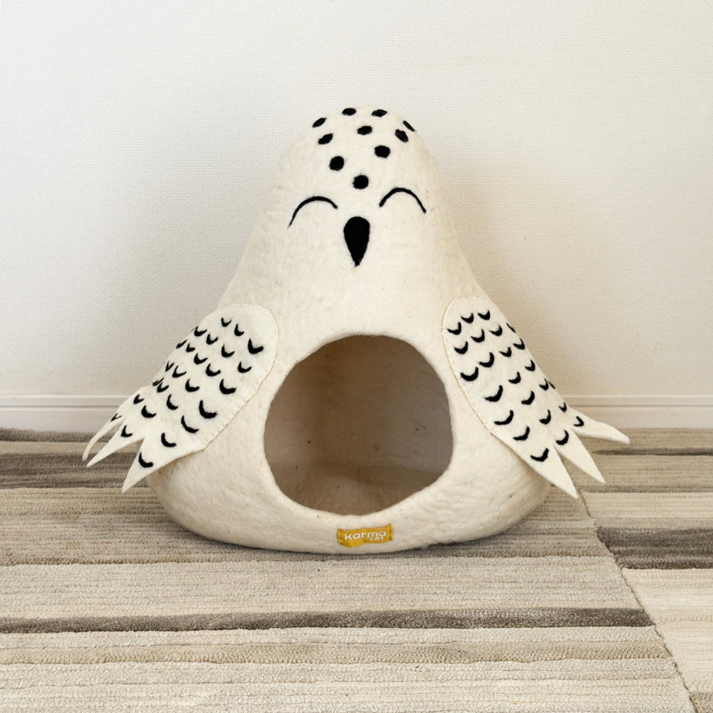 雪ふくろうのウーリーちぐら