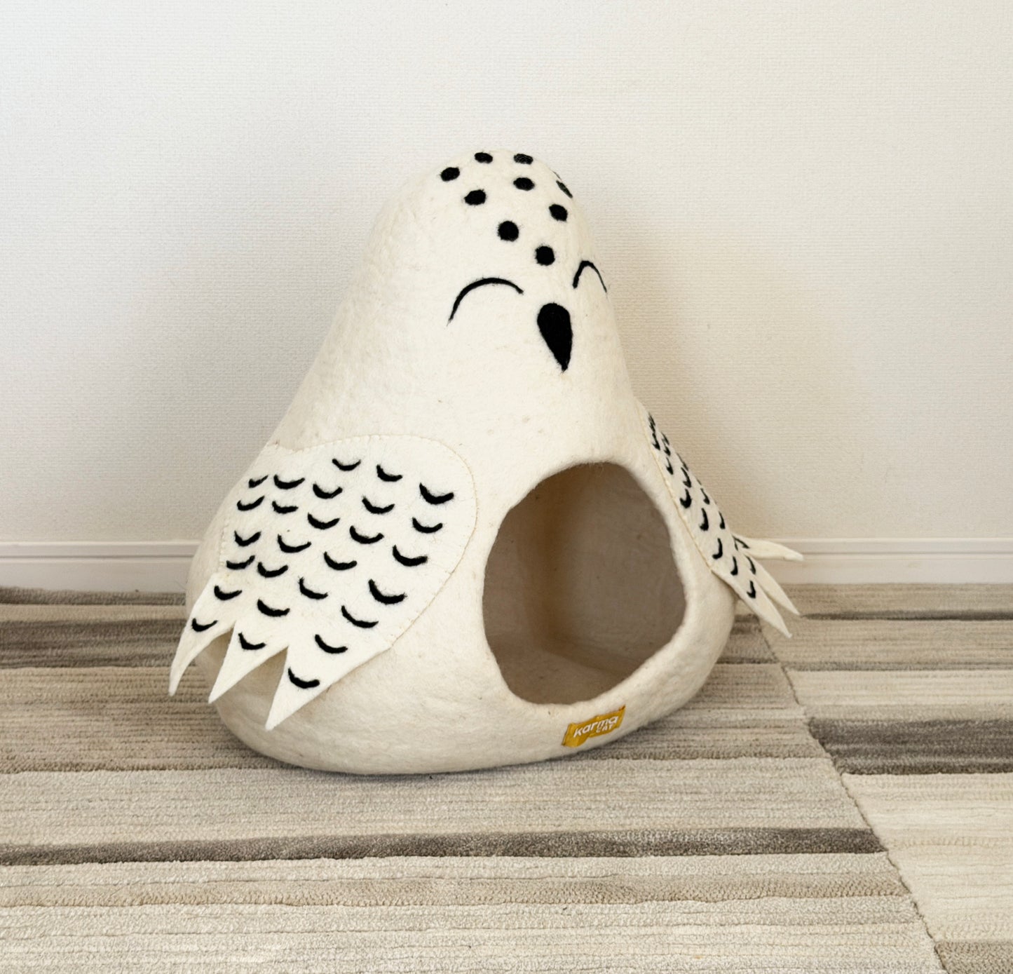 雪ふくろうのウーリーちぐら