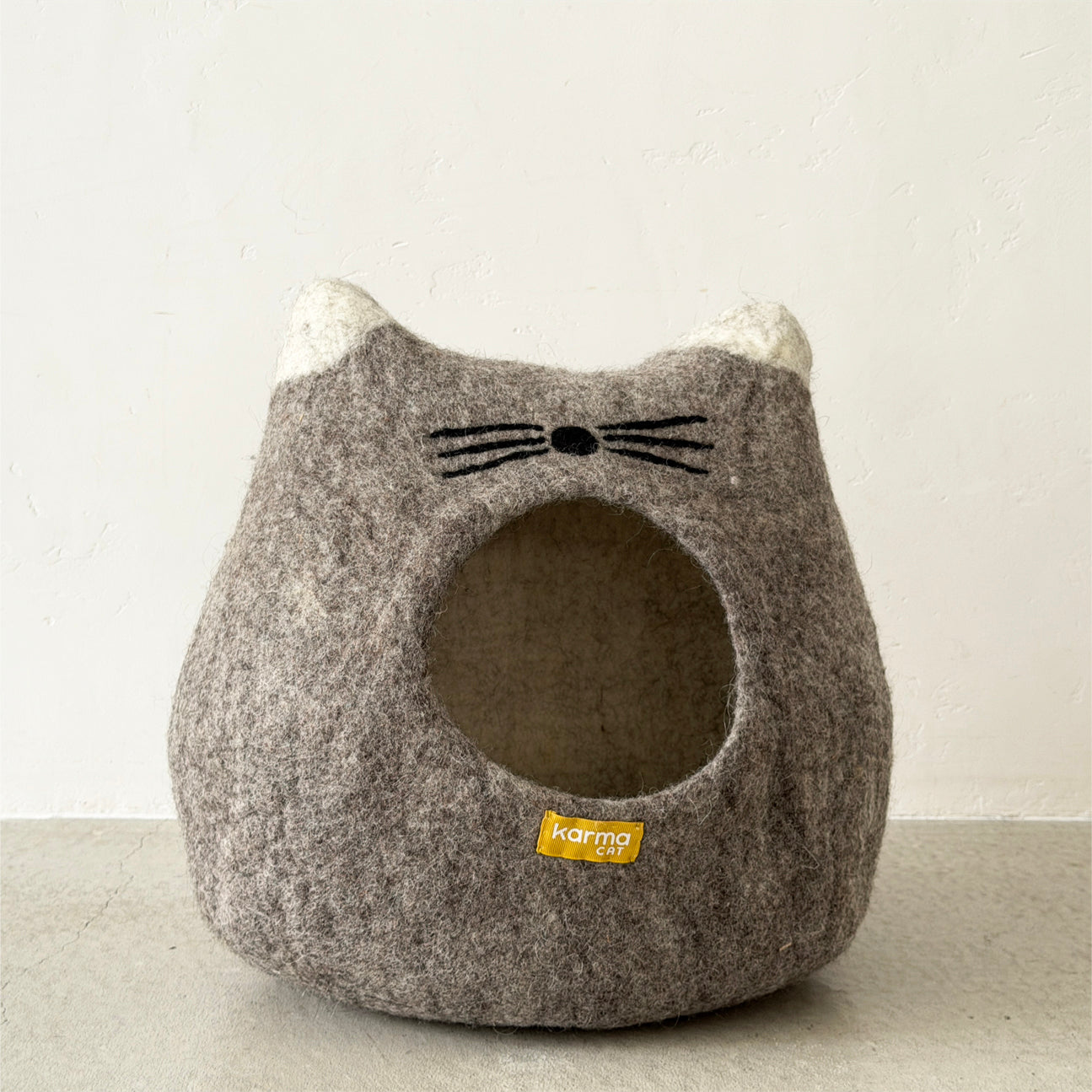 《New》グレージュねこのウーリーちぐら