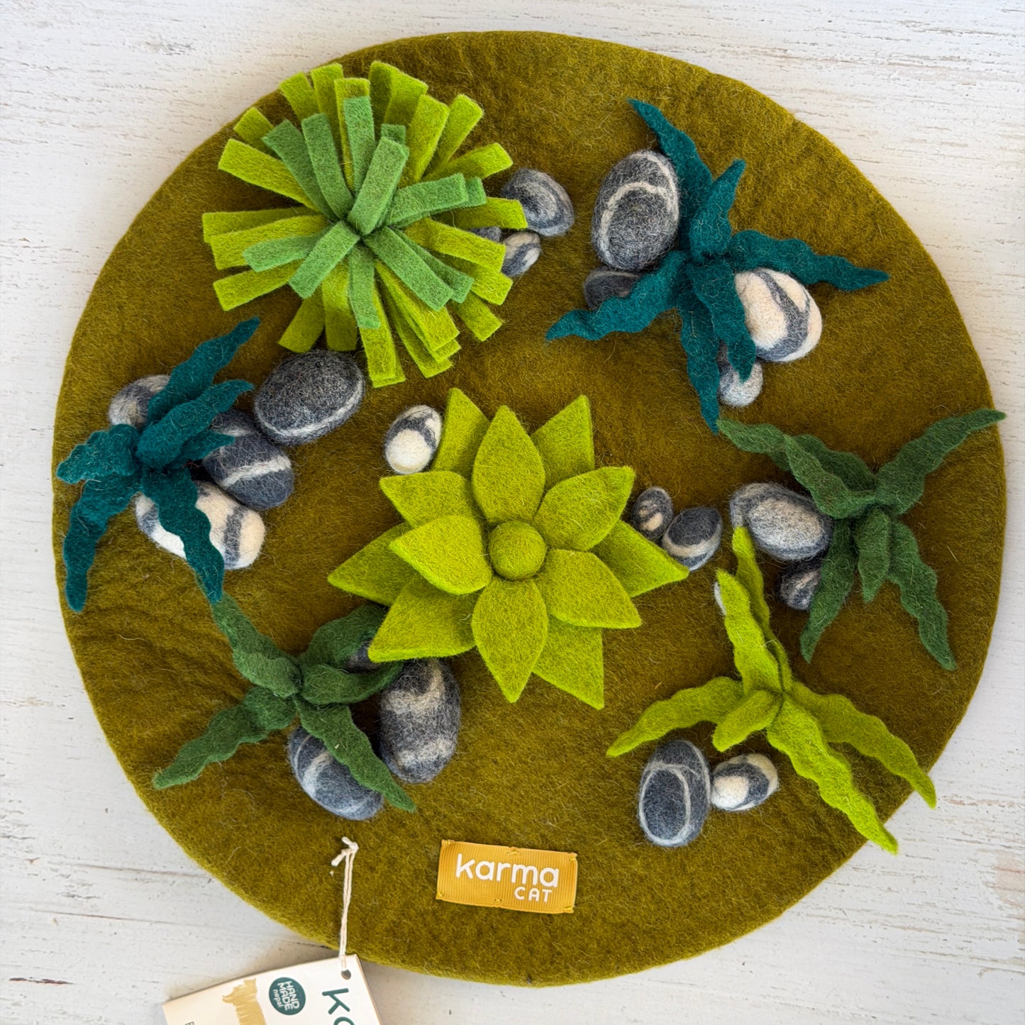 マットの直径は約38センチ