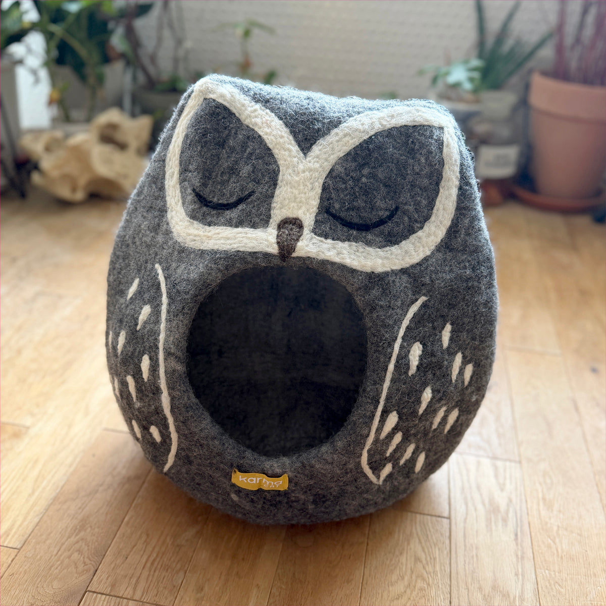 《New》めがねふくろうのウーリーちぐら