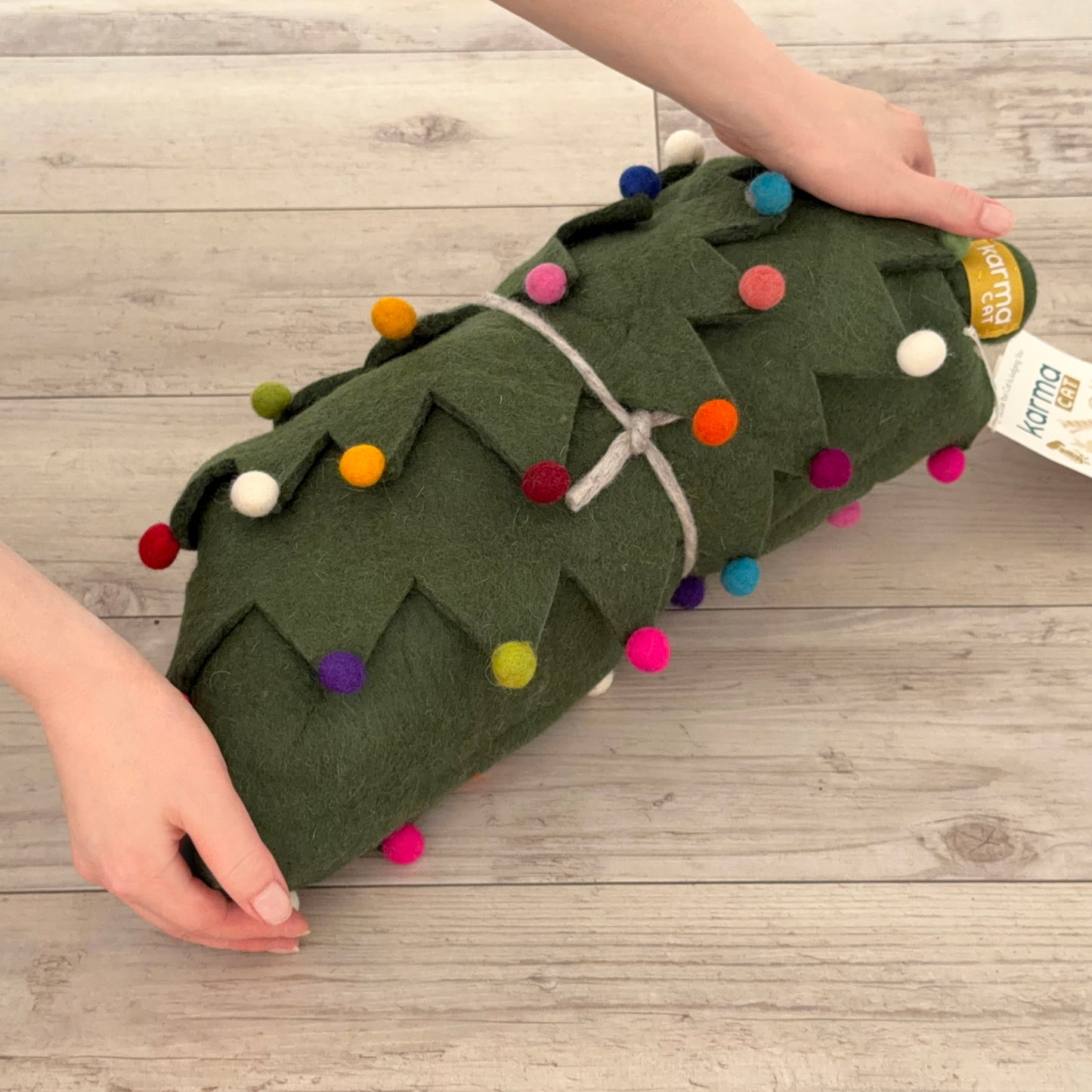 クリスマスツリーのウーリーちぐら