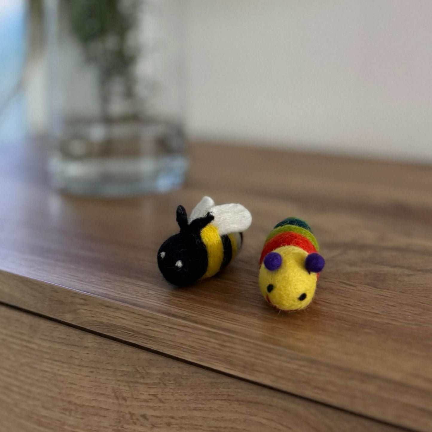 友達のあおむしと