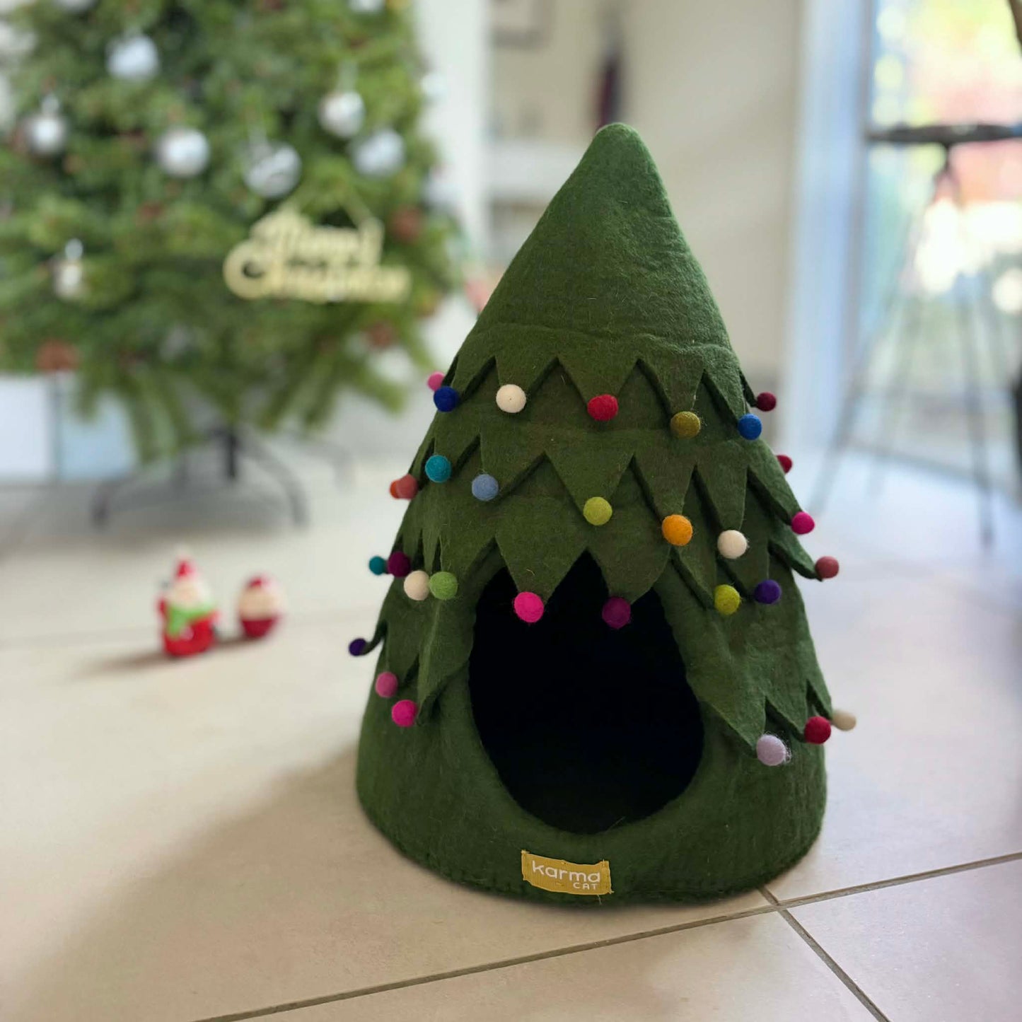 クリスマスツリーのウーリーちぐら